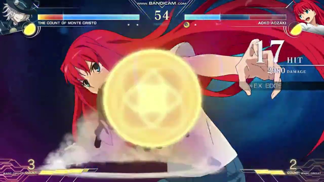 dosas(edmon) vs miss blue(aoko)