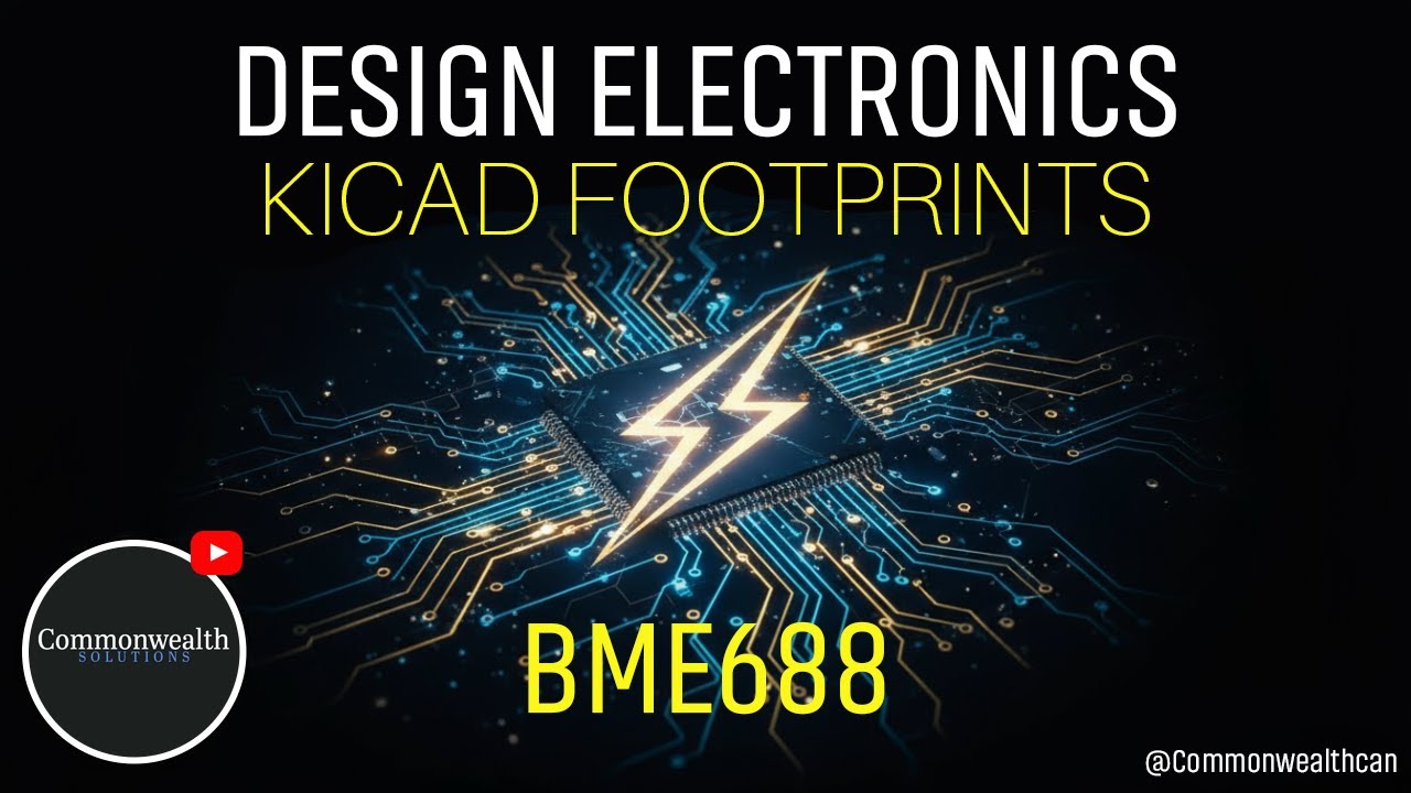 Let's make a KiCad footprint - BME688 - KiCad Basics