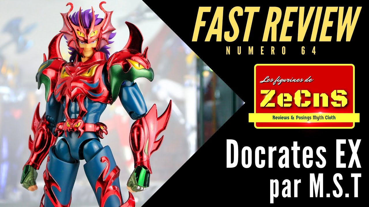 Saint Seiya Myth Cloth - ZeCnS Fast Review - Docrates EX MST Review