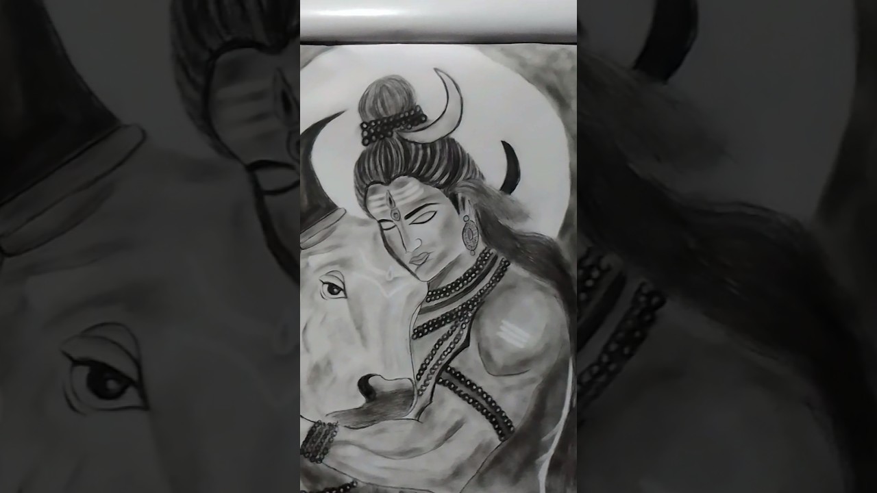 mahakal drawing 💞 rate my art work 