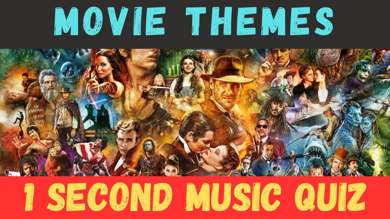 Movie Themes | Guess in 1 second | Music Quiz