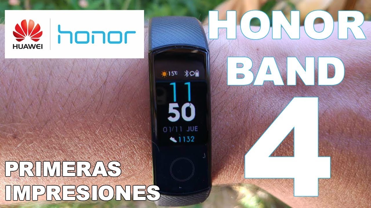Huawei Honor Band 4 Primeras semanas de uso