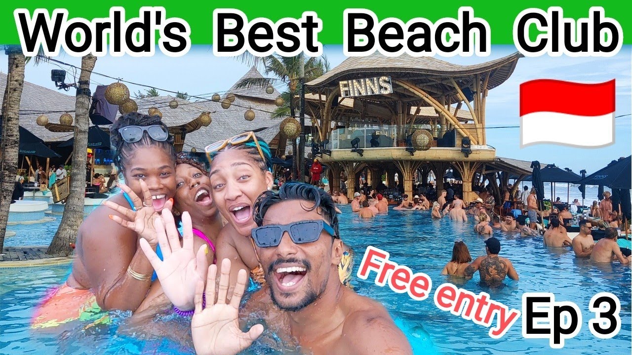বিশ্বের সেরা Beach Club এ সারাদিন কাটালাম  🇮🇩