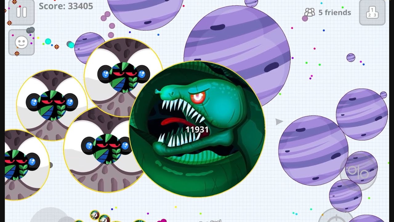 LEGENDARY DESTRUCTION💥 (AGAR.IO MOBILE)