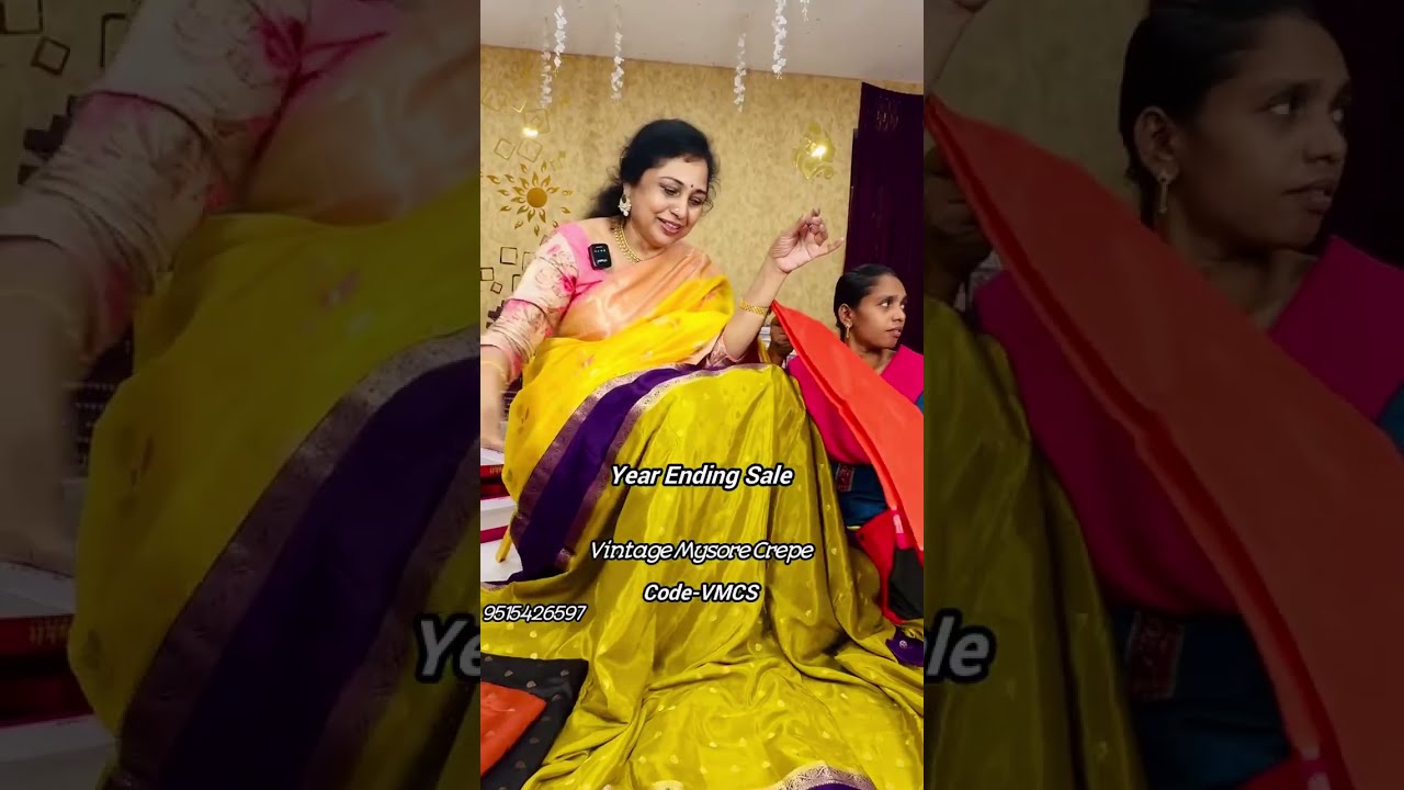 మైరూరు క్రేప్ సారీస్ , Surekha selections 19 December 2025