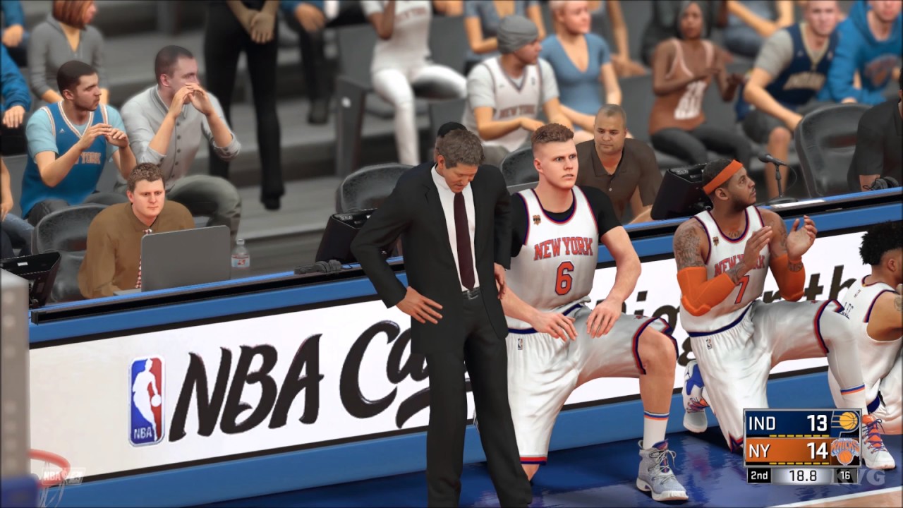 NBA 2K17 - Indiana Pacers vs New York Knicks | Gameplay (PC HD) [1080p60FPS]