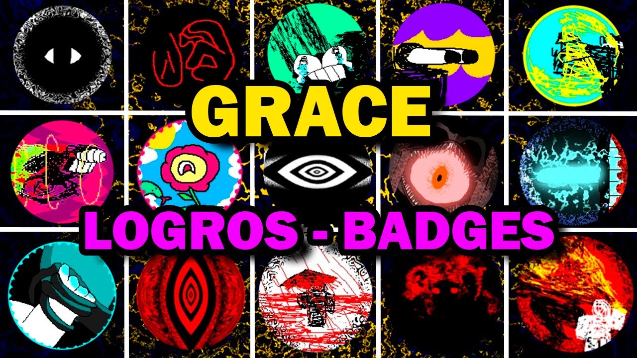 GRACE (Roblox) | Todos los LOGROS e INSIGNIAS (Guía Completa) Español