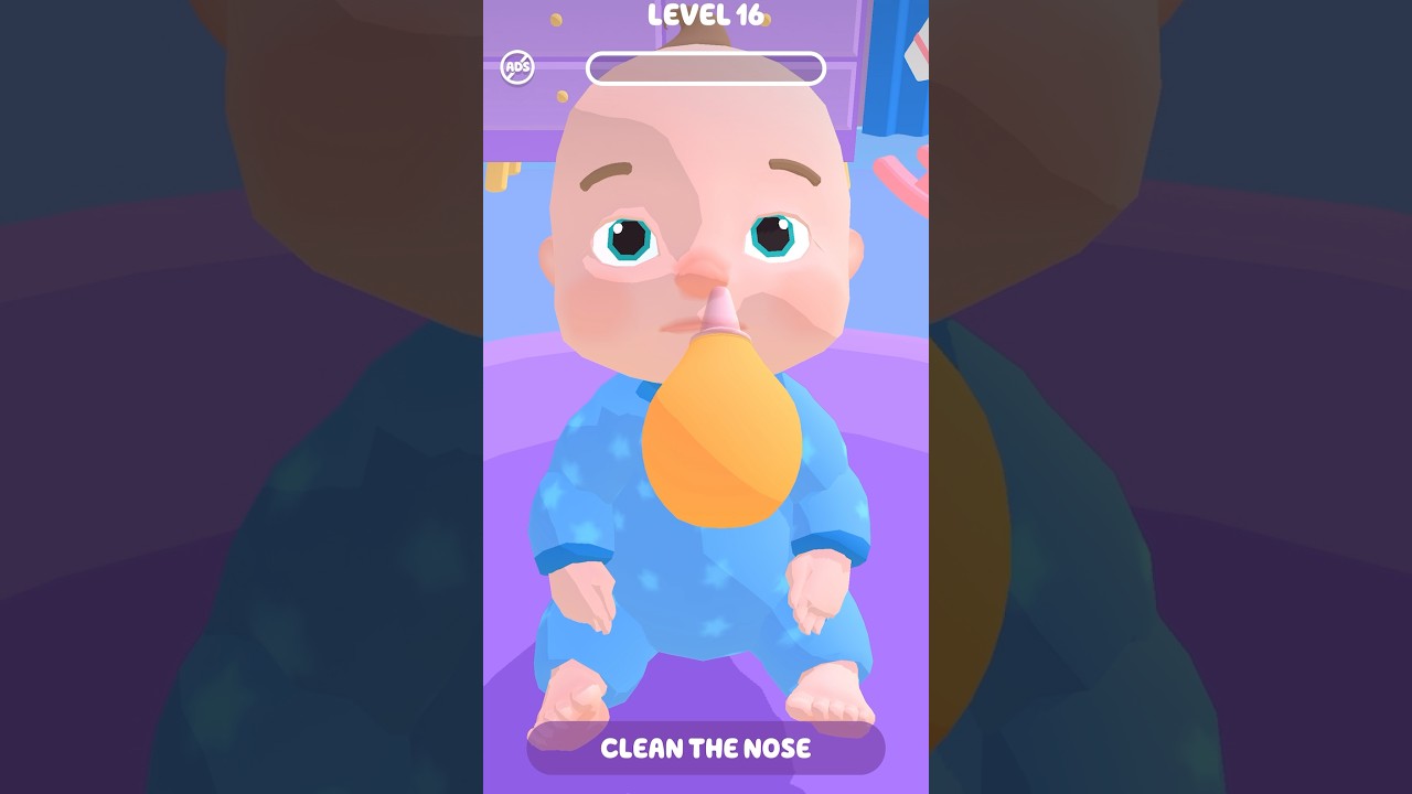 Clean The Nose - Welcome Baby - Mother Simulator 