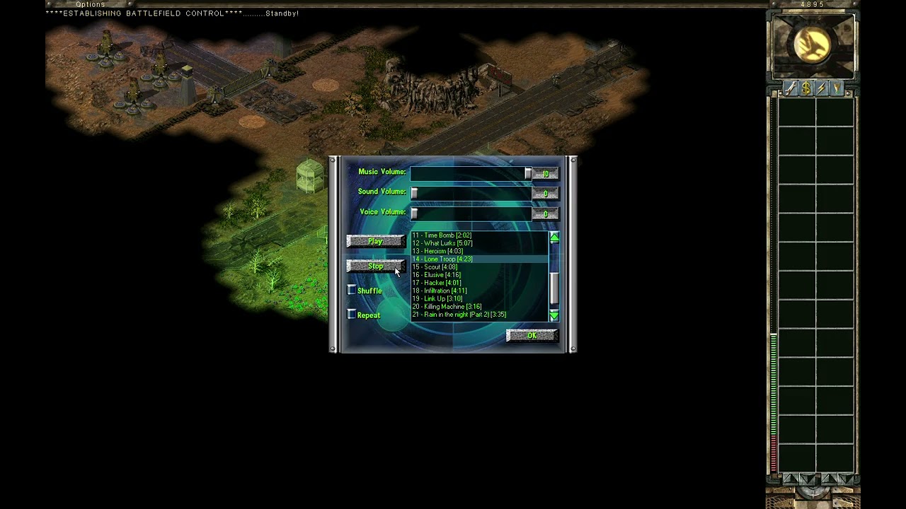 Command & Conquer Tiberian Sun,Soundtrack,Track 14 Lone Troop.
