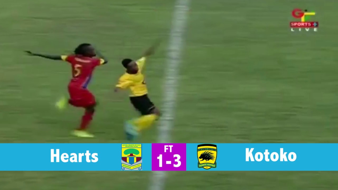 Hearts 1-3 Kotoko MTN FA Cup Final Highlight
