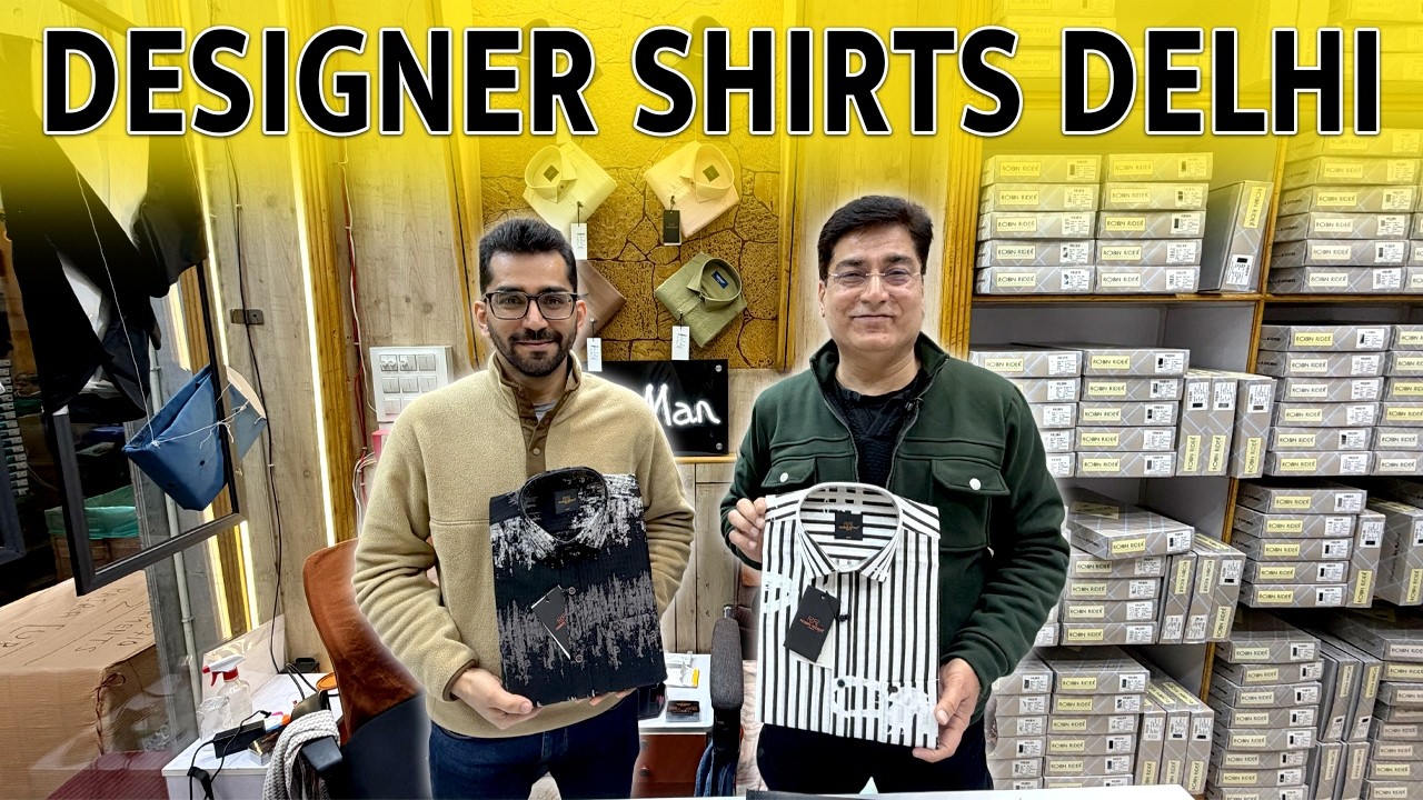 Designer Shirts in Delhi / Premium Shirts Manufacturer 