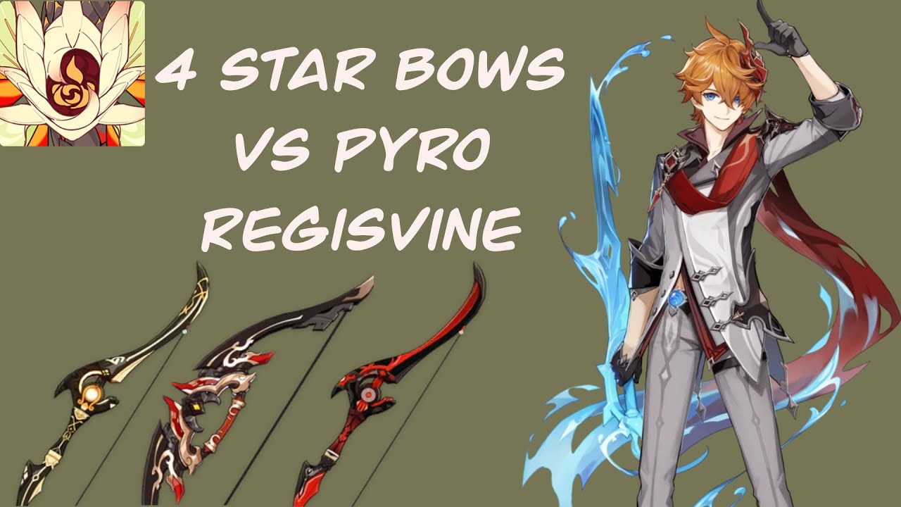 Rust Vs Prototype Crescent Vs Blackcliff Warbow / Tartaglia / Genshin Impact