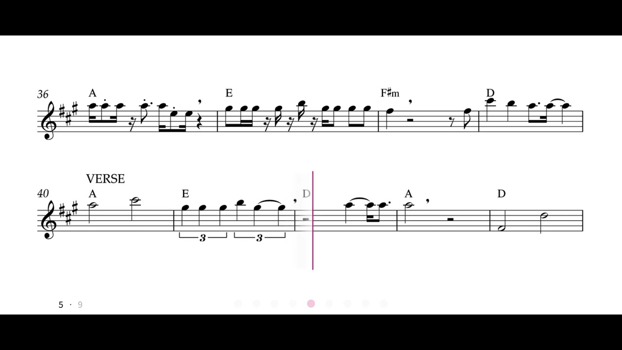 Over The Rainbow - Saxo Alto