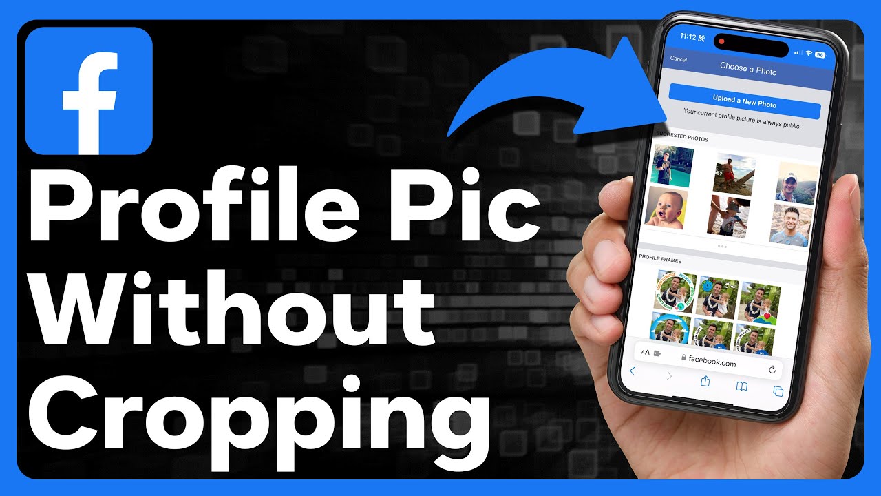 How To Upload A Profile Picture On Facebook Without Cropping