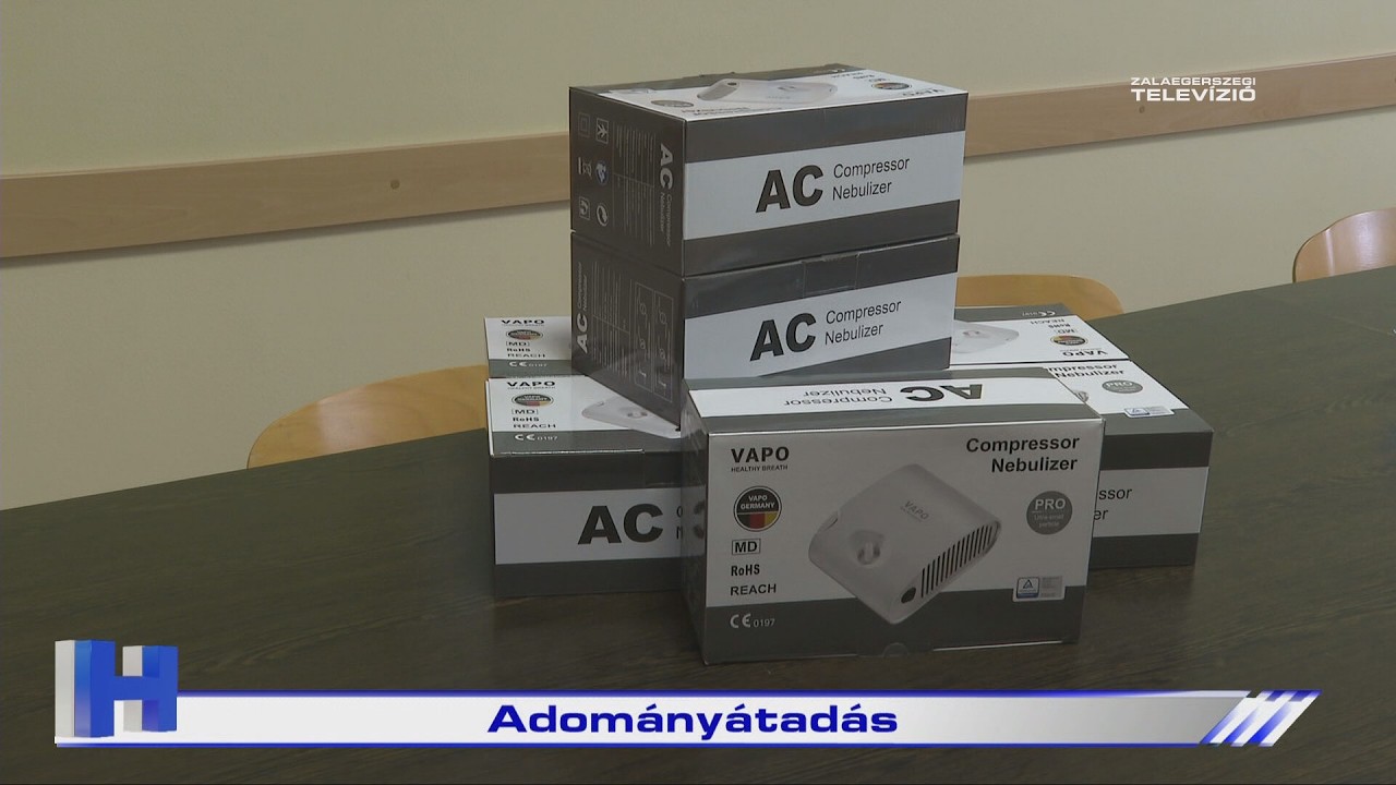 Adományátadás – ZTV Híradó 2026-03-10
