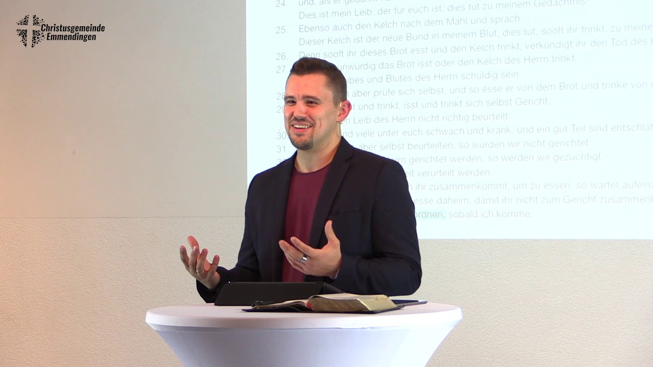 Das Abendmahl-Chaos — Pastor Waldemar Justus