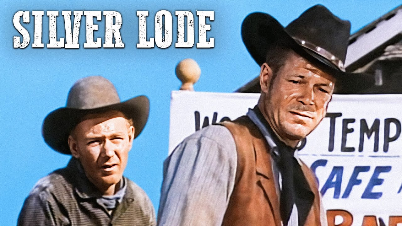 Silver Lode | John Payne | Western Movie | English