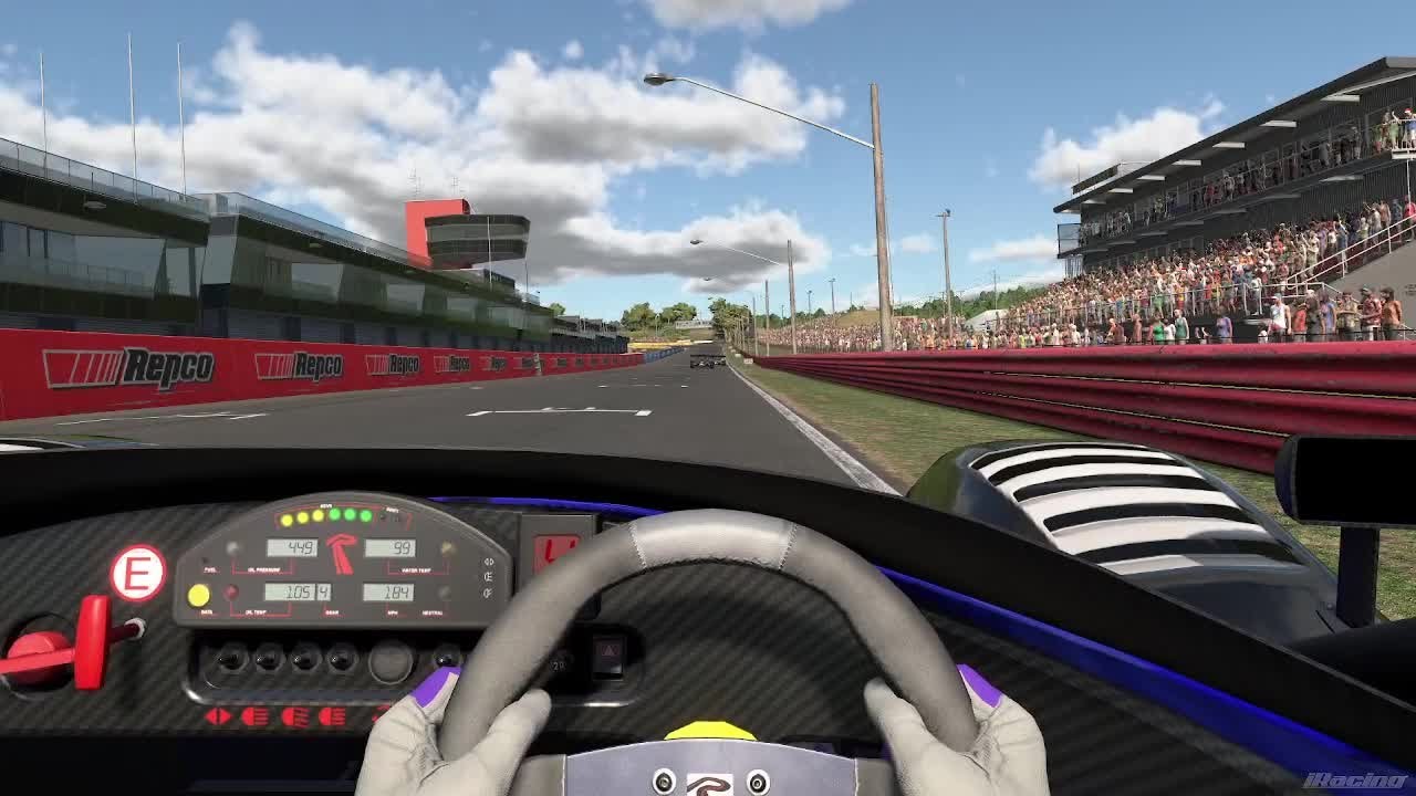 iRacing Mount Panorama Circuit Radical SR8 V8 (Dry) Track Guide (Hotlap + Telemetry)