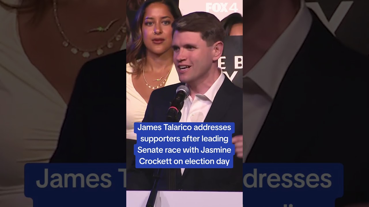 James Talarico leads Senate race with Jasmine Crockett