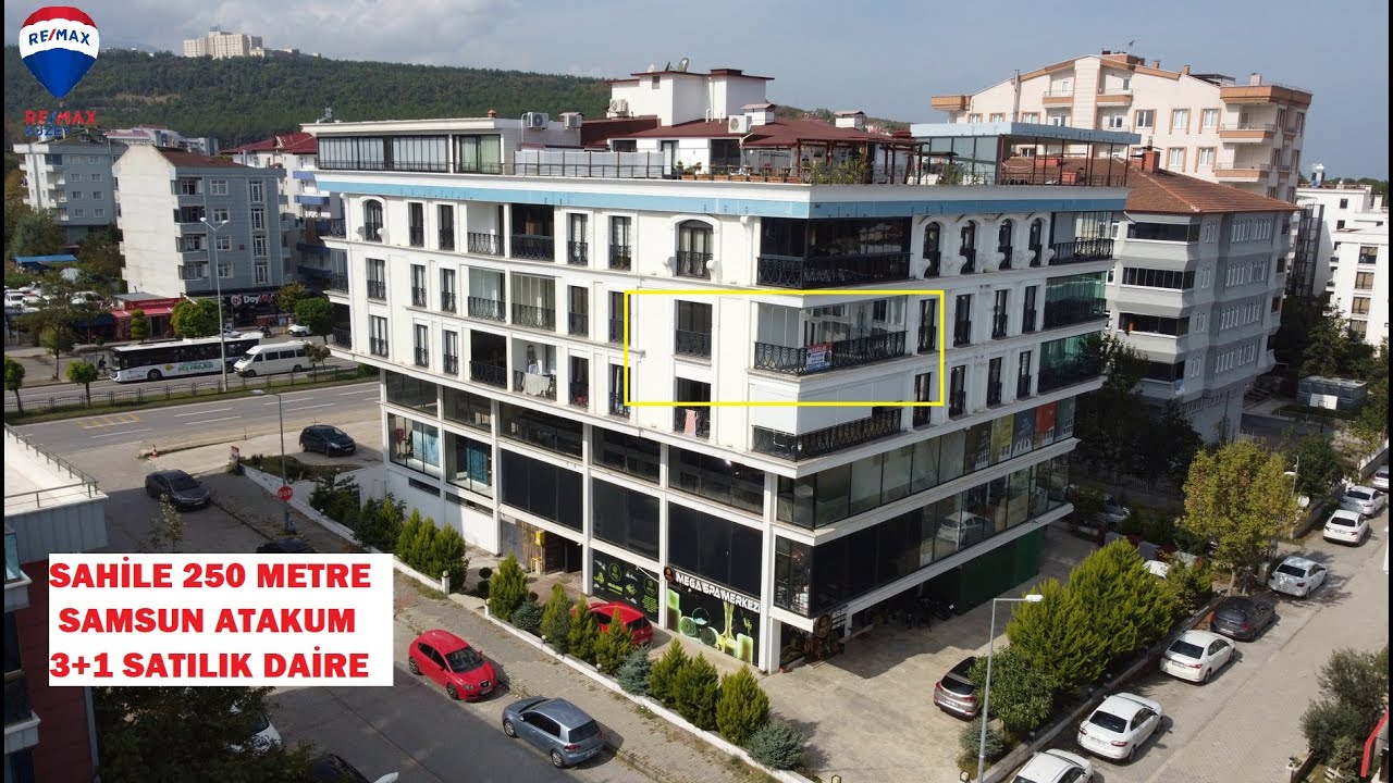 ATAKUM SAHİLDE SATILIK LÜKS DAİRE