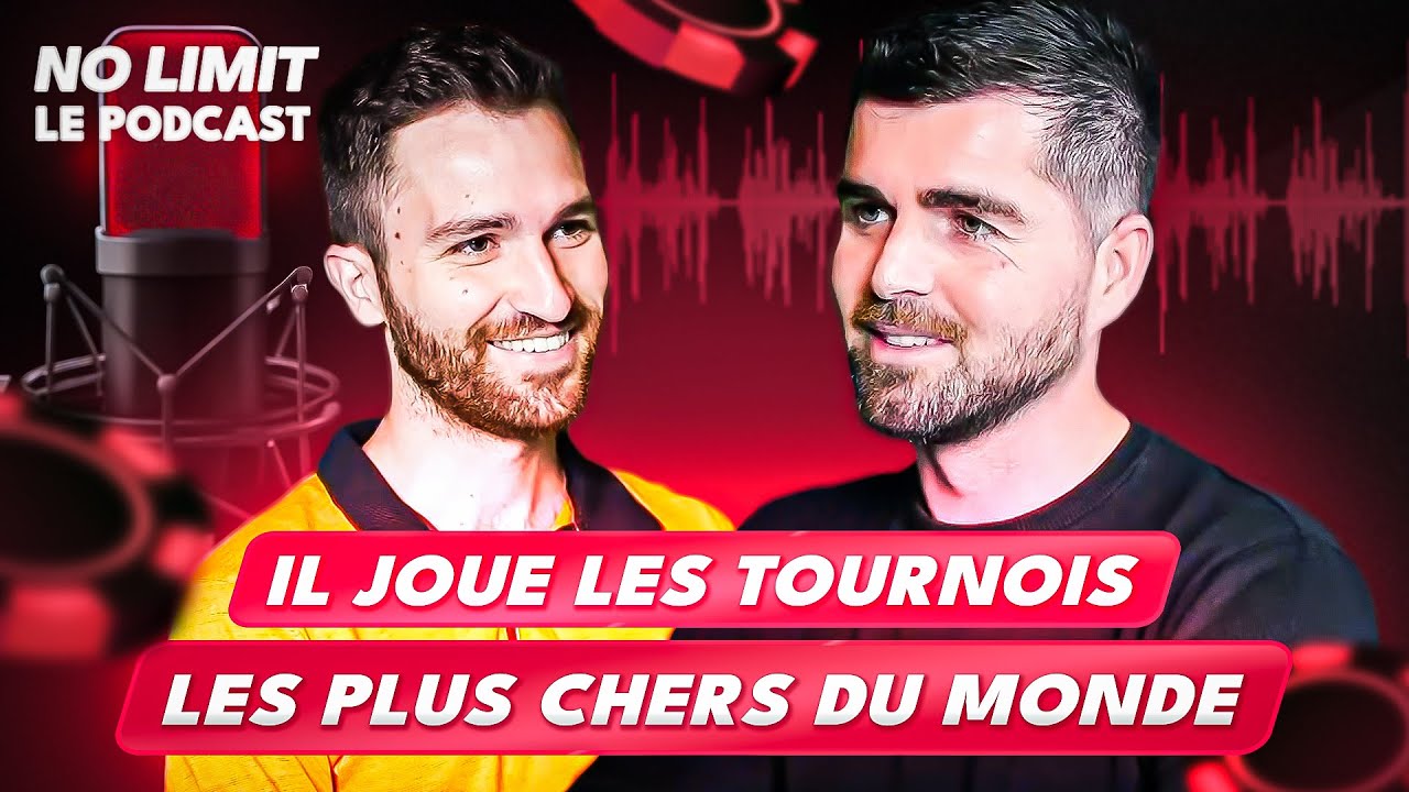NO LIMIT: IL JOUE LES TOURNOIS LES PLUS CHERS DU MONDE