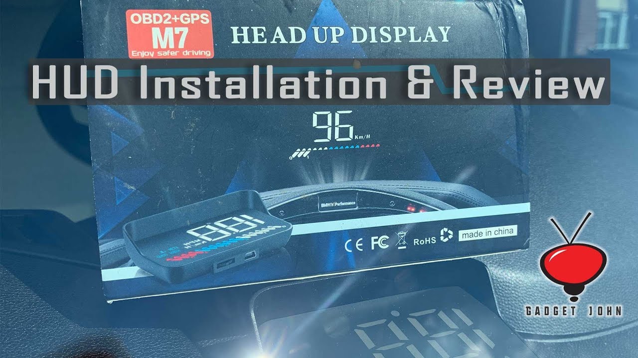 Fitted a Heads up Display HUD to our Campervan