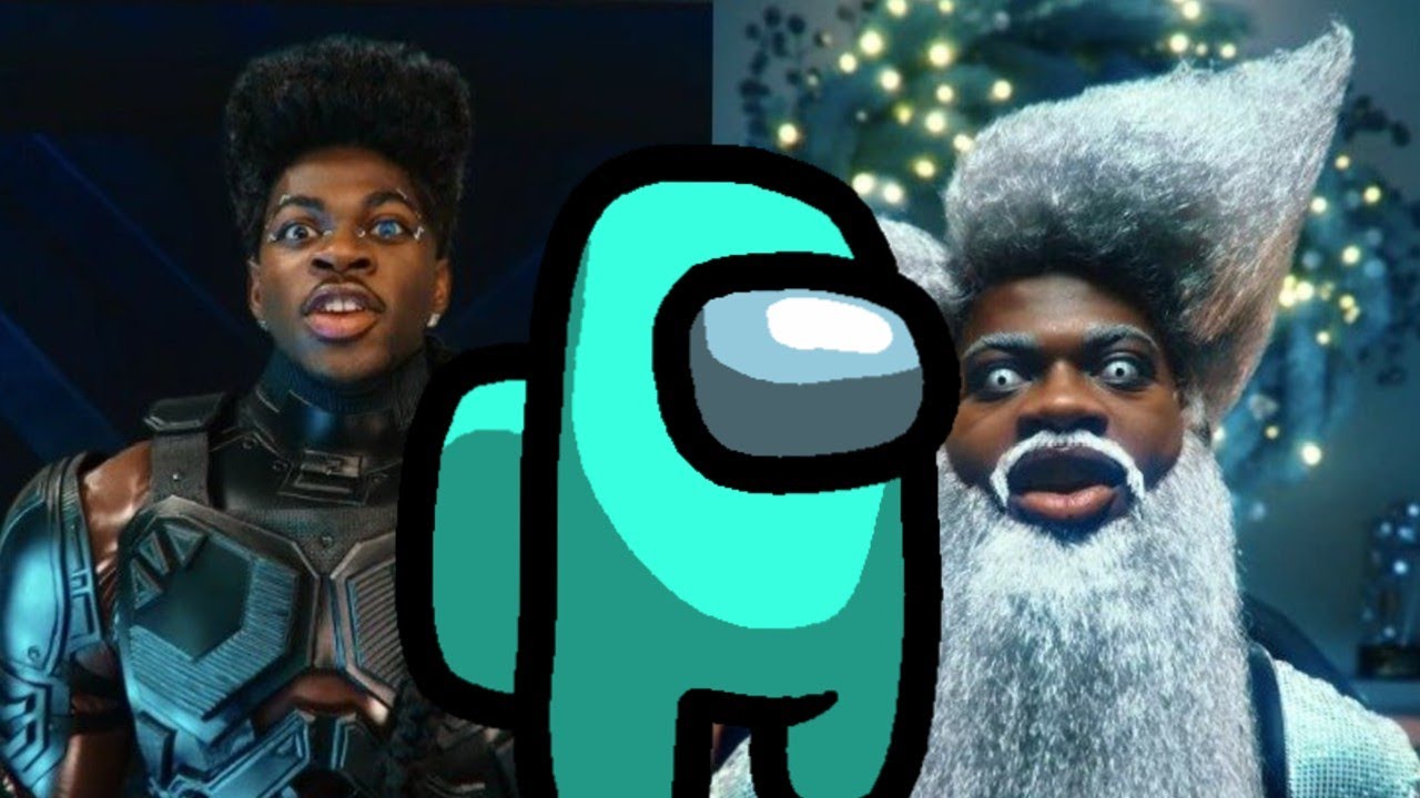 Among us but i use Lil Nas X Lyrics!