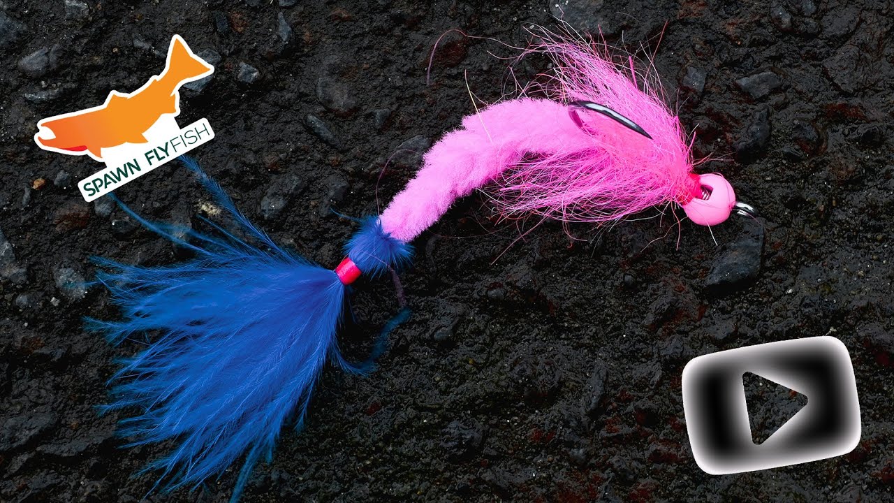 Double Kick Polliwog Worm - Fly Tying Tutorial - Fly Pattern for Coho Salmon and Steelhead