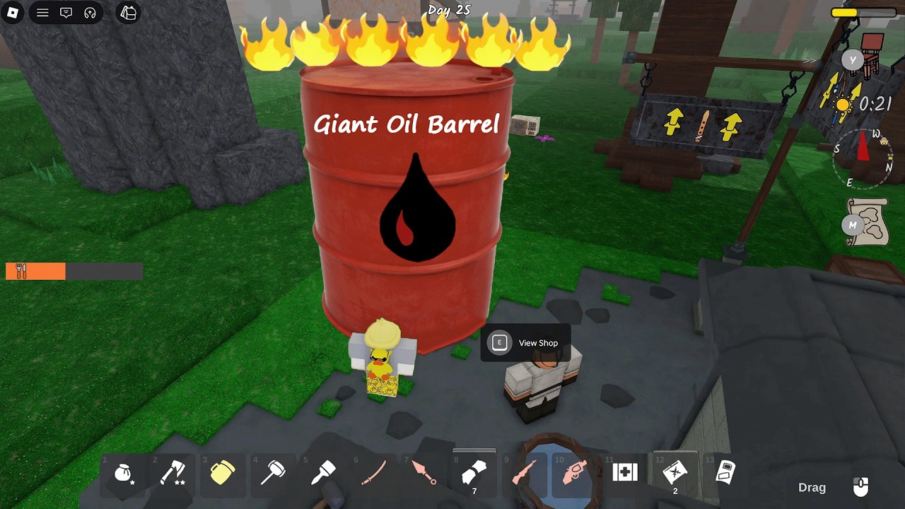 100 Days Solo Trying Myths in 99 Nights in The Forest ROBLOX
