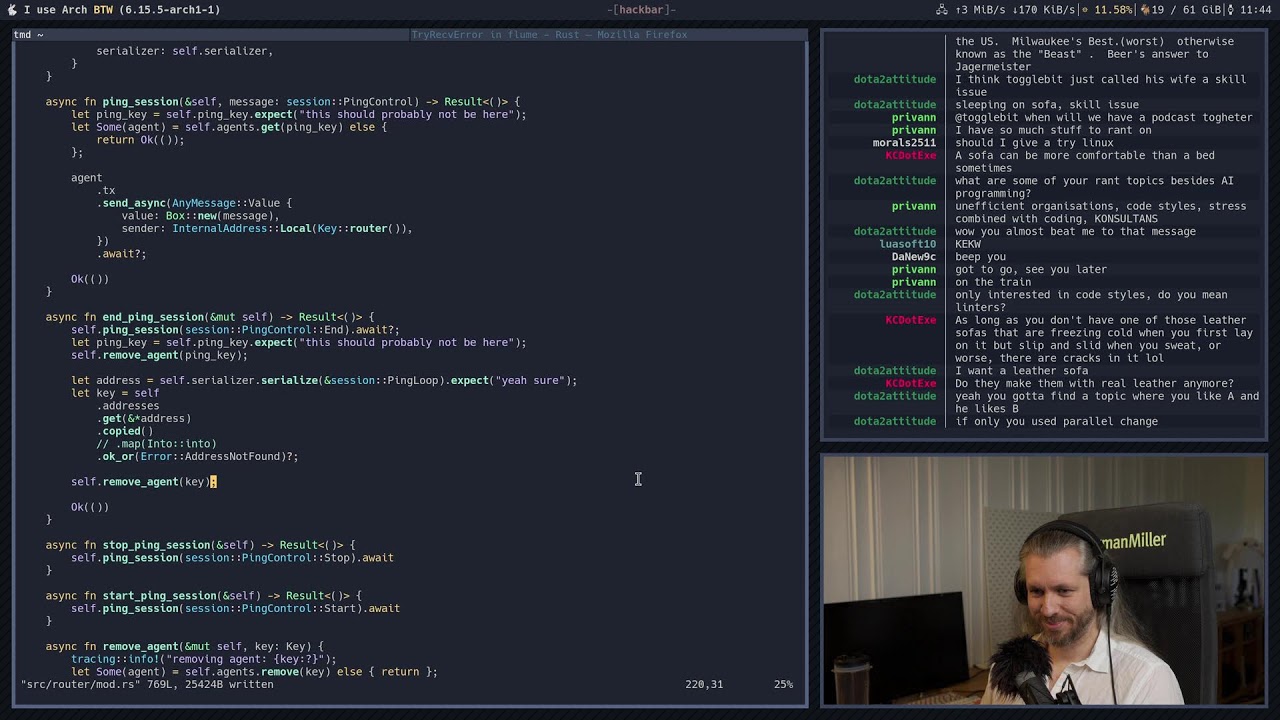 🔴 Live: Back to coding