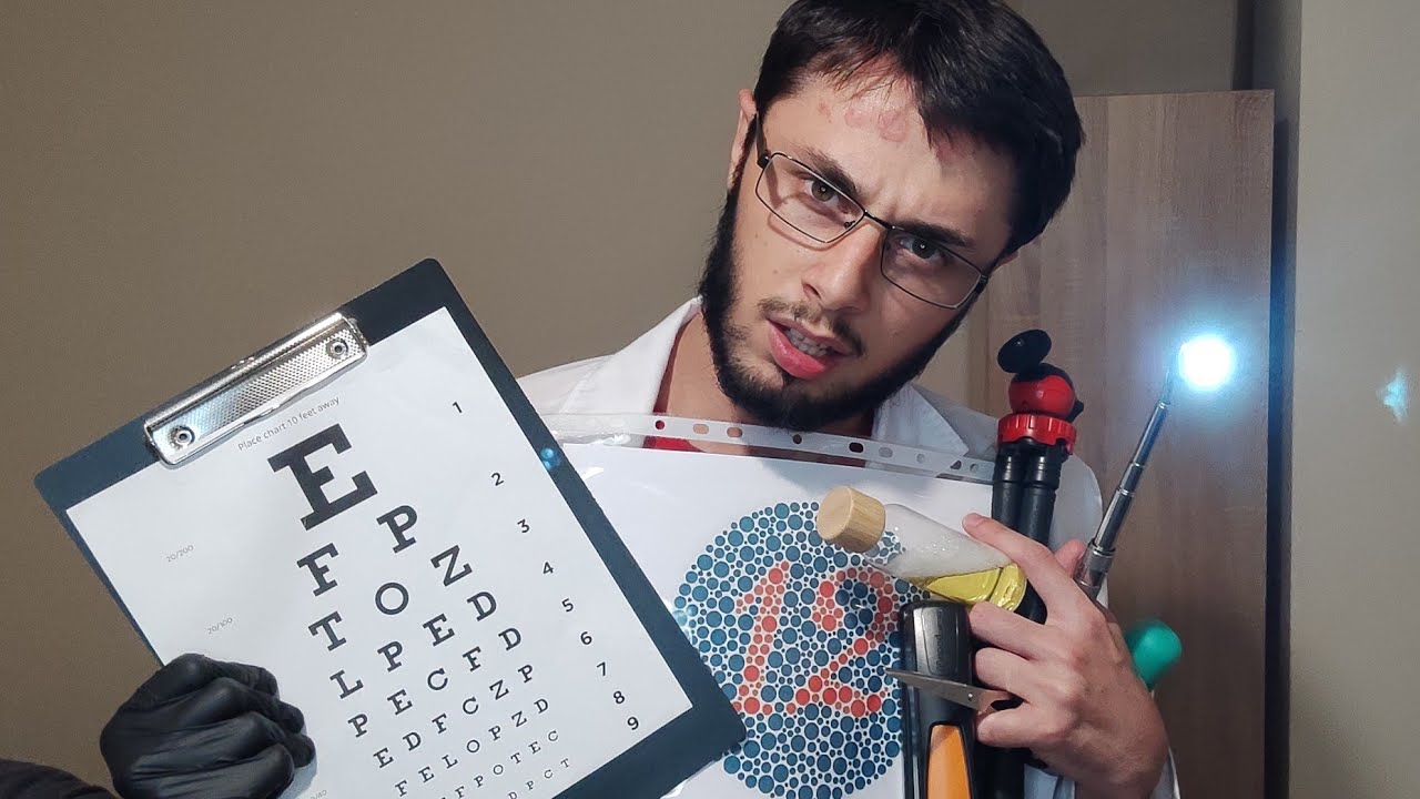 ASMR Eye Exam With Dr Kenshi but you FAILED