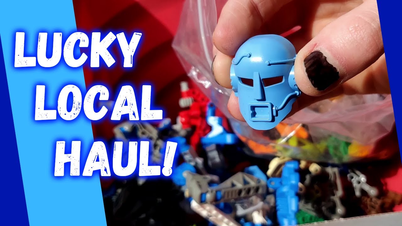 One Grubby Misprint Mask - Quick Bionicle Haul!