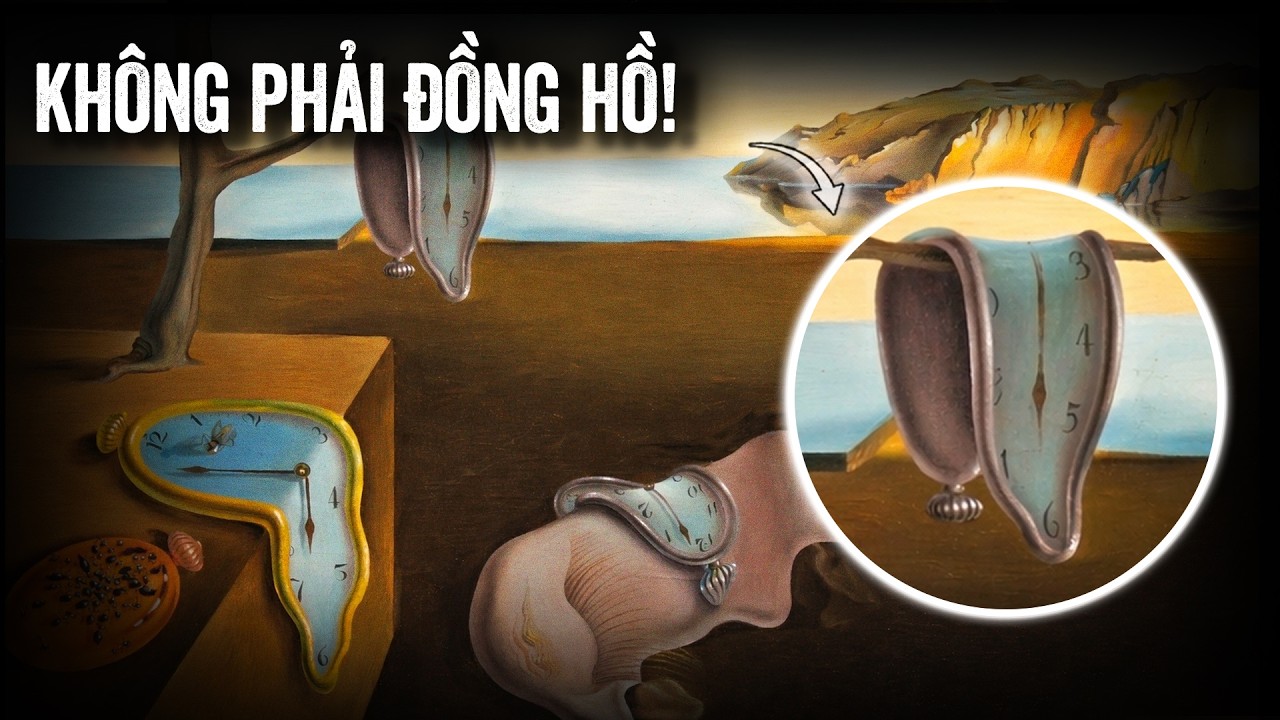 Tại Sao Đồng Hồ Lại Tan Chảy? B&iacute; Mật R&ugrave;ng Rợn Tranh 