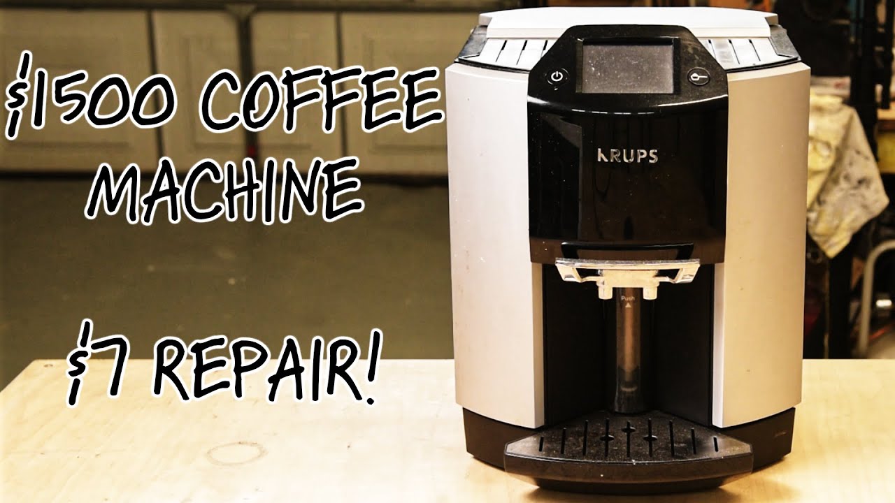Today I FIXED a $1500 Coffee Machine for $7!