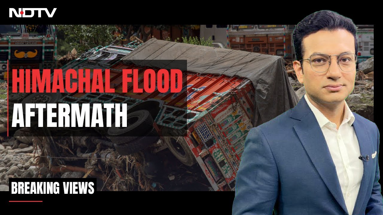 Himachal Flash Floods: NDTV Ground Report From Flood-Hit Manali | Breaking Views