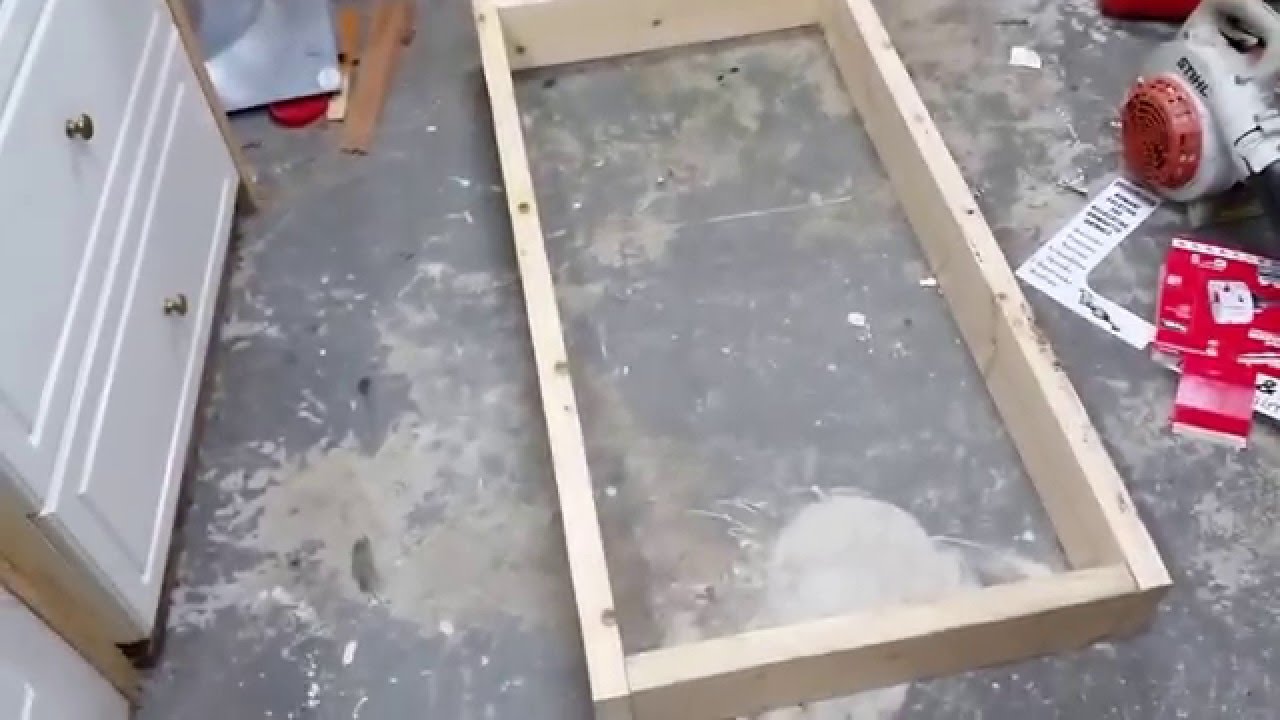 How To Build A Skylight Frame for a 2X4 Skylight