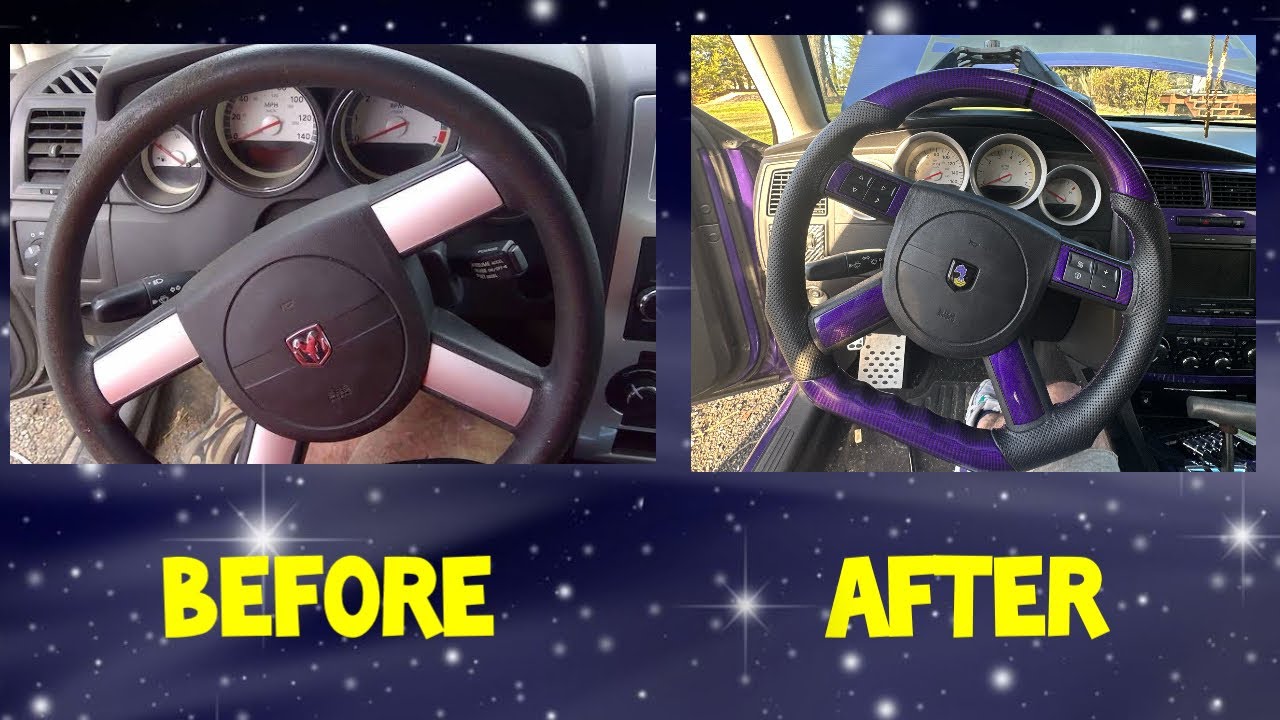 How To Install A 06-10 Dodge Charger steering wheel
