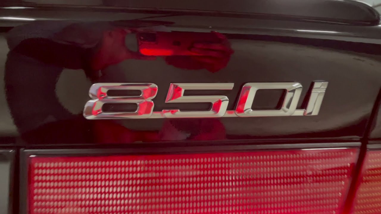 1991 BMW 850i V12 6 Speed