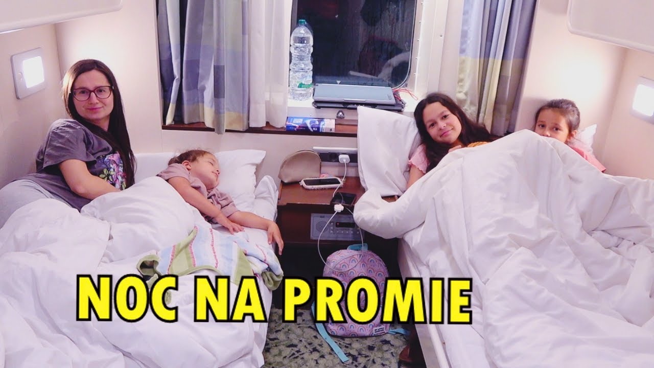 PŁYNIEMY STATKIEM DO AFRYKI! Noc na Promie i Room Tour Kabiny - Yoto MAMA Vlog