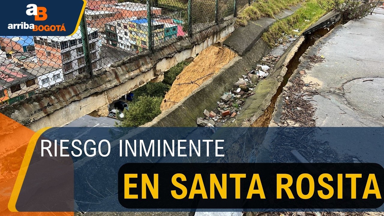 Más de 100 familias en riesgo en Ciudad Bolívar por montaña a punto de colapsar | CityTv