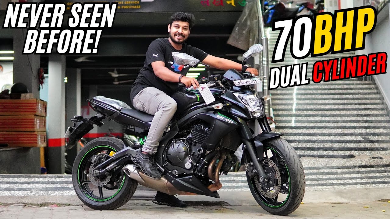 Ye 70Bhp 2 Cylinder Kawasaki Bike Kabhi Nahi Delkhi Hogi | Full Throttle Action!!