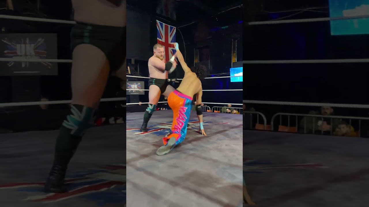 Seb Mercer Goes Olympic with HUGE Suplex! #UKWrestling