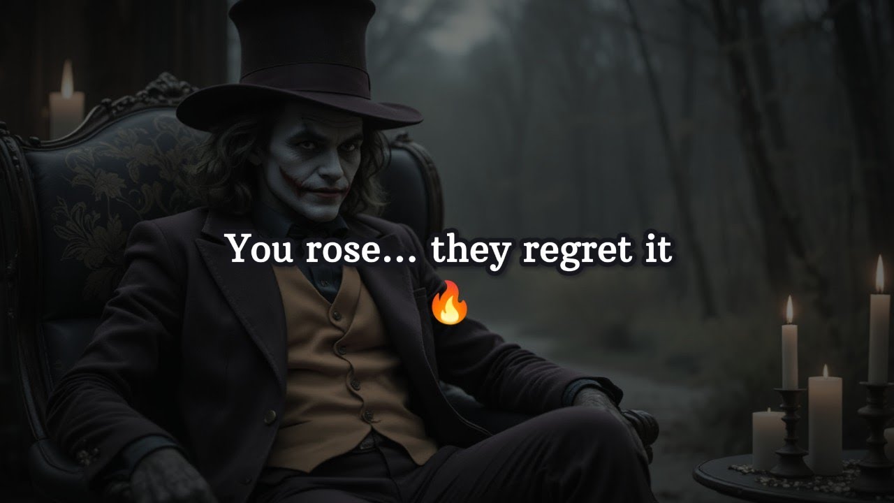 From Ashes to Unstoppable Force | Joker Wisdom 🔥 Dark Motivation That Will Change You