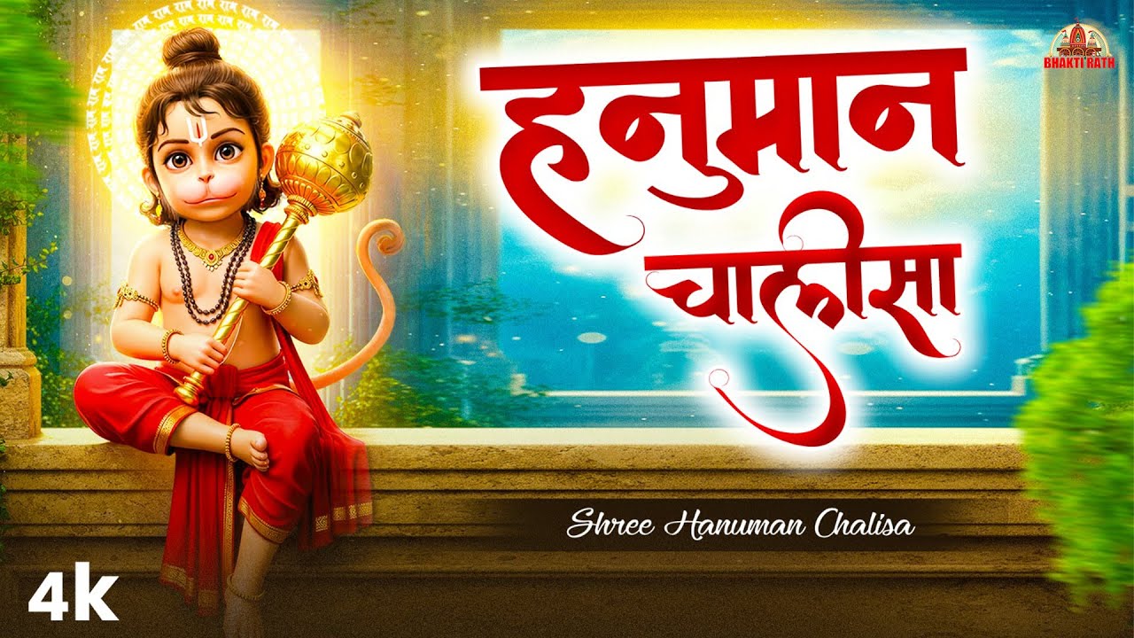 श्री हनुमान चालीसा | Shri Hanuman Chalisa | Jai Hanuman Gyan Gun Sagar | Kids Video | 