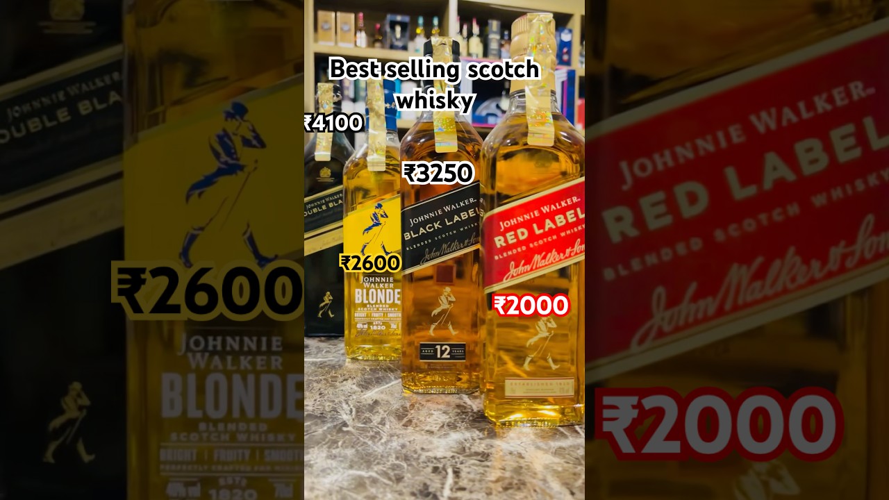 Black label 12 years Red label scotch whisky #love #drink #wine #daru #whisky #shorts #vodka #short