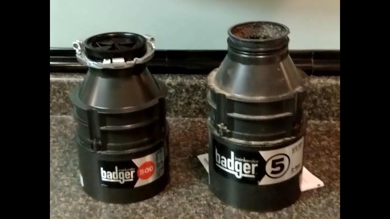 Замена старого InSinkErator Badger 5 на новый InSinkErator Badger 500