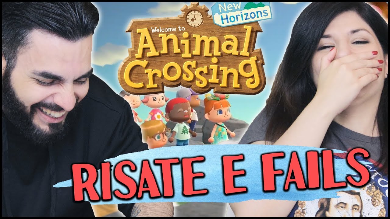 ANIMAL CROSSING NEW HORIZONS: RISATE e EPIC FAILS!