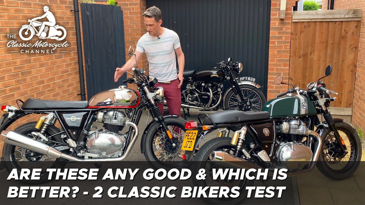 Royal Enfield Interceptor 650 против Continental GT — обзор двух классических байкеров