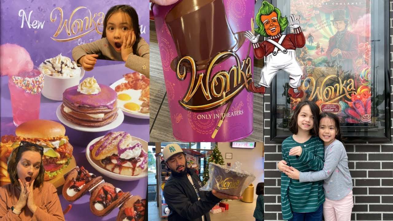 День премьеры нового фильма «Вонка» + дегустация блюд из меню «Вонка» в IHOP! ТАК ВКУСНО!!