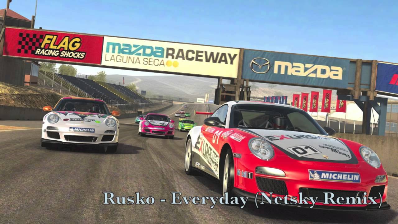 Real Racing 3 Video Soundtrack [Rusko - Everyday(Netsky Remix)]